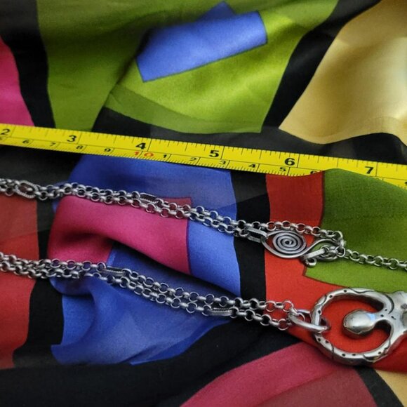 Sylvia's Creations Goddess Pendant with Cabochon Amethyst - Picture 3 of 7